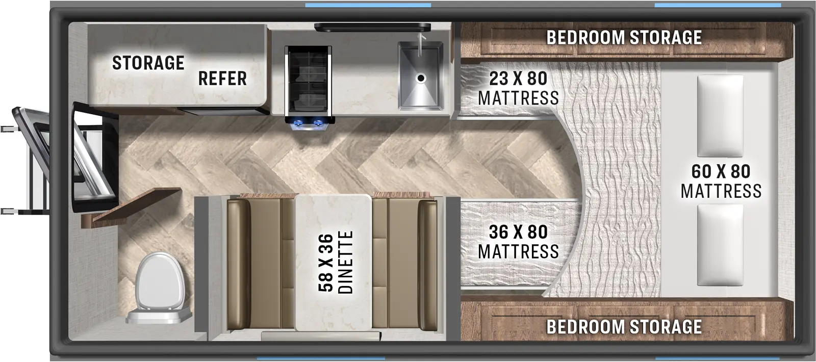 Palomino O.V.E. 15.1 Floorplan